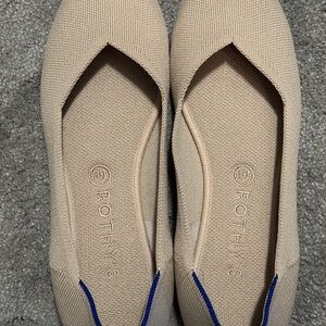 Rothy's “The Flat” in Ecru - Like New